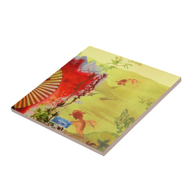 Tile (Golden Pond) RFPMDesigns ©️ 2024 Kakelplatta (Sidan)