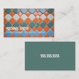 Tile Installer Tiler Visitkort