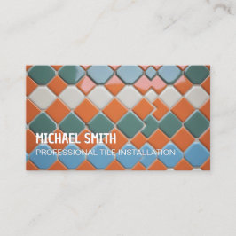 Tile Installer Tiler Visitkort