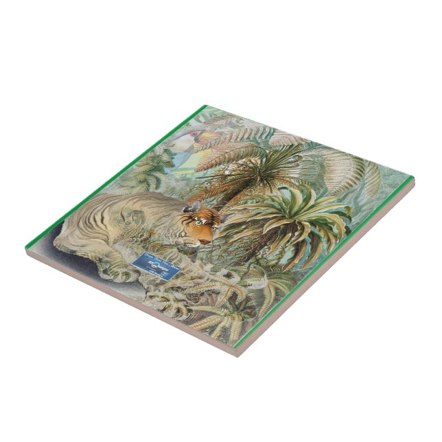 Tile Medium-Grönt (Jungle Fever) RFPMDesigns ©️ 20 Kakelplatta (Sidan)