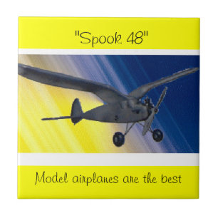 Tile - modellflygplan - Spook 48 Kakelplatta