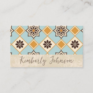 Tile Mönster Visitkort