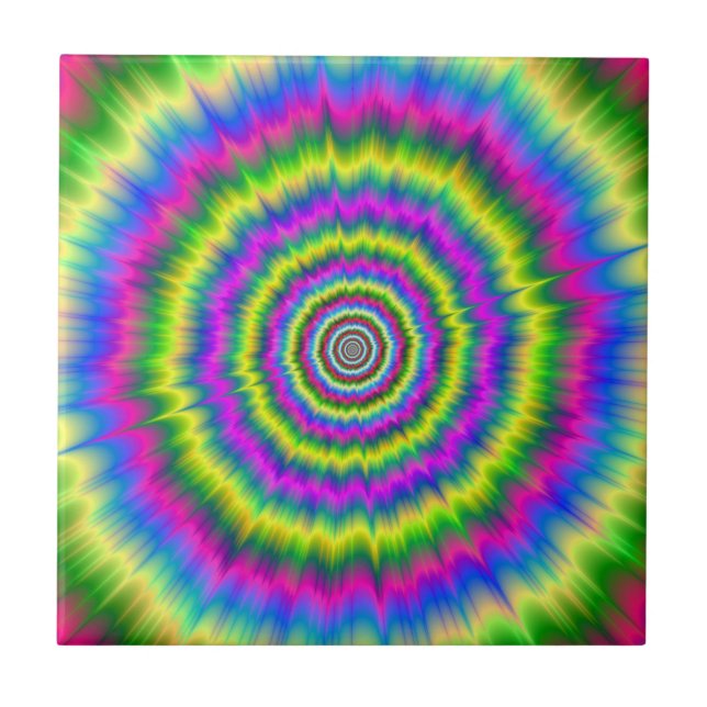 Tile Neon Explosion Kakelplatta (Framsidan)