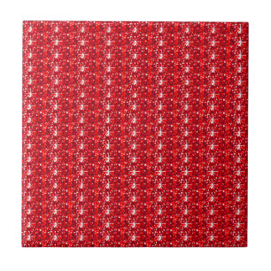 Tile Red Glitter Kakelplatta