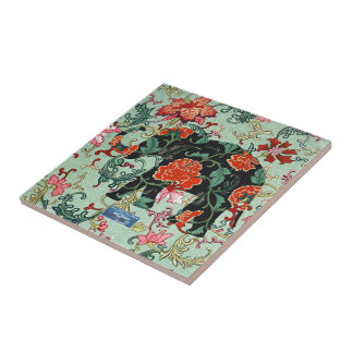 Tile Sage (Blommar Elephant) RFPMDesigns ©️ 2024 Kakelplatta