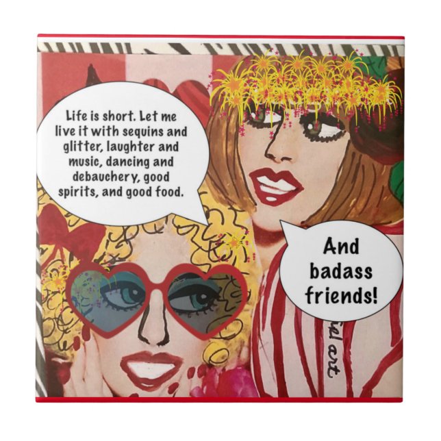 TILE - Trivet Kakelplatta (Framsidan)