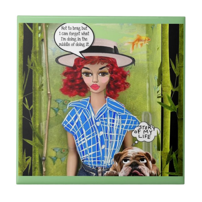 TILE - Trivet Kakelplatta (Framsidan)