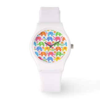 Tiled Elephant Watch Armbandsur