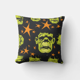 Tiled Frankenstein Mönster Kudde