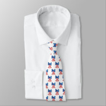 Tiled USA flagga Bow