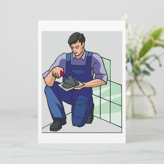 Tiler i arbete inbjudningar (Skapare uppladdad)