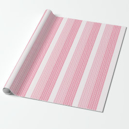 Tilet-mönster | Rosa geometrisk design Presentpapper