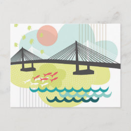 Tilikum Crossing Portland Postcard Vykort
