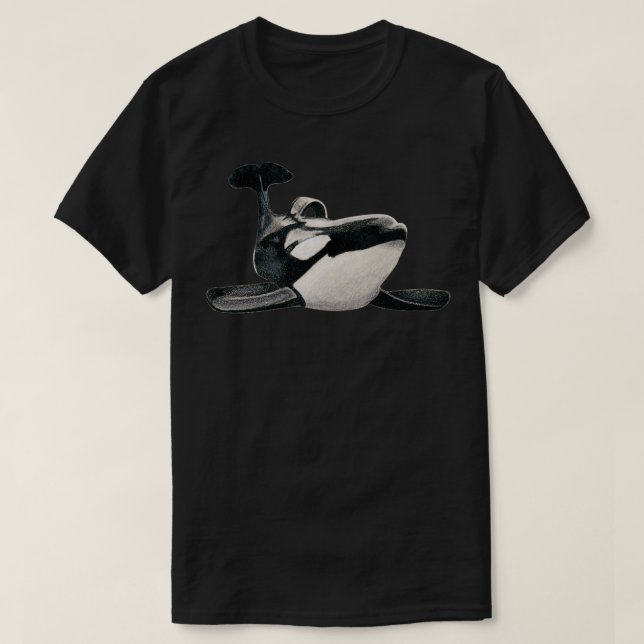 Tilikum the Killer Whale T Shirt (Design framsida)