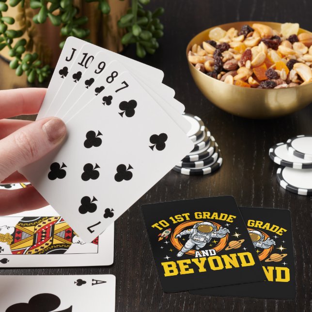 till 1:a klass och vidare Astronautstudent Casinokort (På plats)