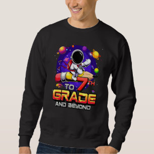 Till 7:e klass och bortom astronaut tillbaka till  lång ärmad tröja