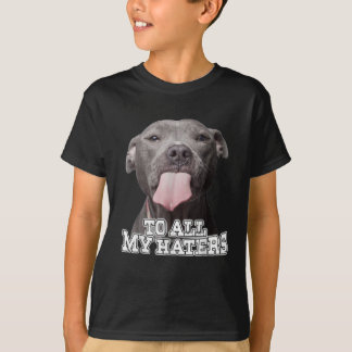 Till alla mina Haters Pitbull Hund 211 T Shirt