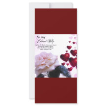 Till Älskade Hustru, Glad Alla Hjärtans Dag