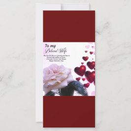 Till Älskade Hustru, Glad Alla Hjärtans Dag