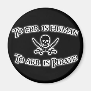 Till Arr är piraten! Magnet