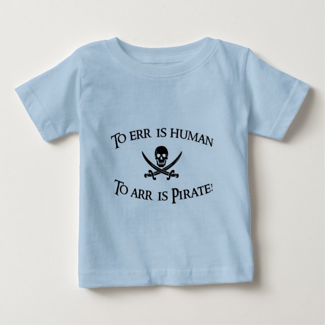 Till Arr är piraten! T-shirt (Framsida)