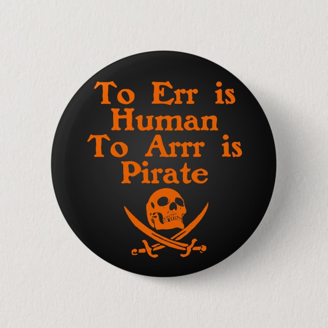 Till Arrr är piraten knäppas Knapp (Framsida)