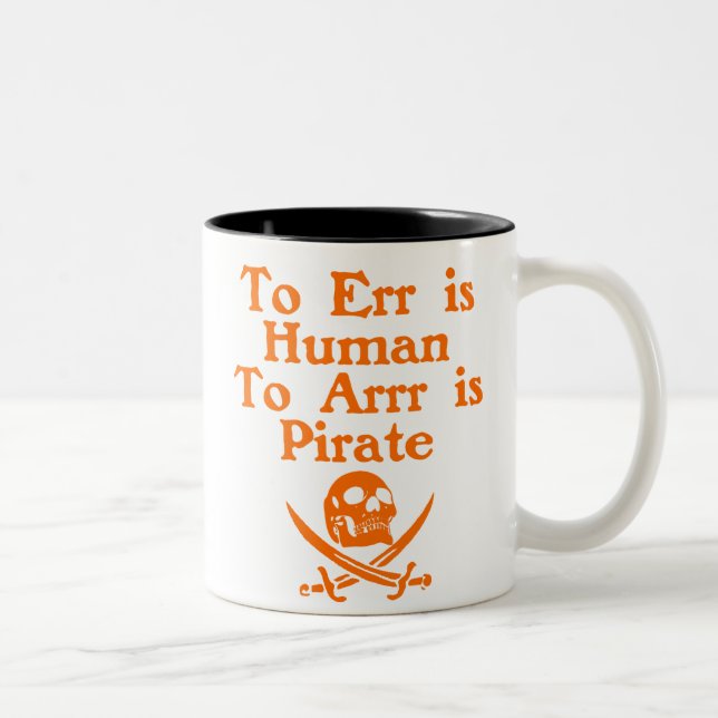 Till Arrr är piratkaffe koppar (Höger)