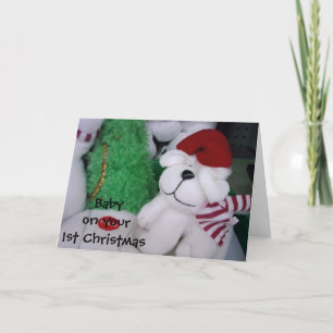 TILL BABY PÅ "DITT FÖRSTA KRISTMAS" HELGKORT