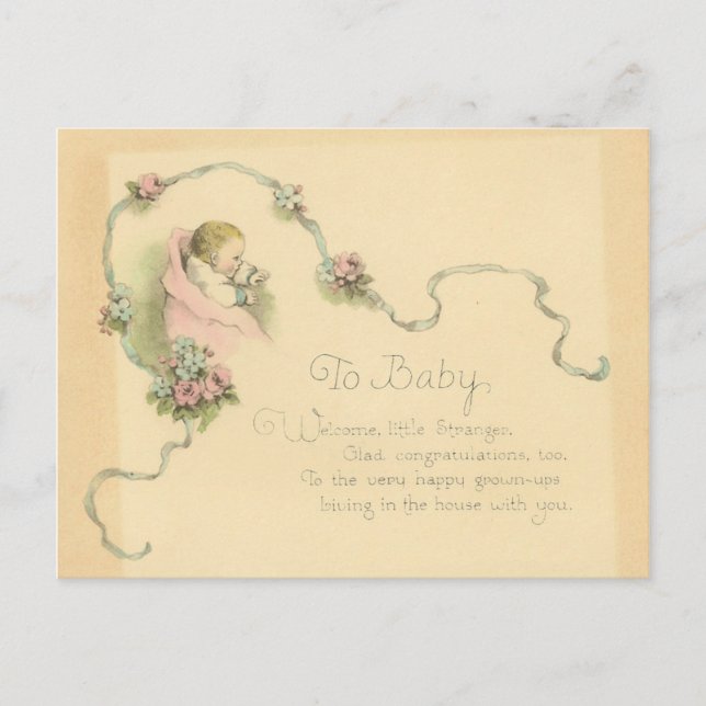 Till Baby Vykort (Framsida)