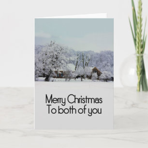 till Bägge Ni God jul-kortet Helgkort