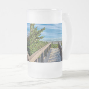 Till bålen frostat ölglas