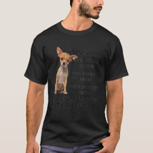 Till Bästa Chihuahua Hund Pappa Lycklig Fars dag T Shirt