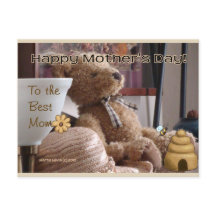 Till bästa Mamma | Blue Beach Sång™-vykort