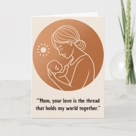 Till bästa mamma någonsin - tack för allt kort