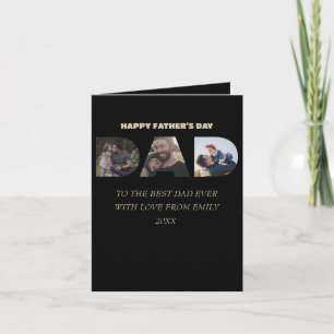 TILL BÄSTA PAPPA NÅGONSIN 3 PHOTO FARS DAG INBJUDAN