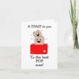 Till bästa POP Pappa-kort Kort