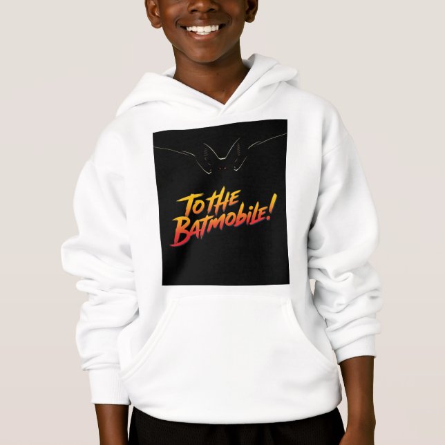 "Till Batmobil!" T Shirt (Framsida)