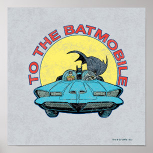 Till BatMobile - Distress-ikonen Poster