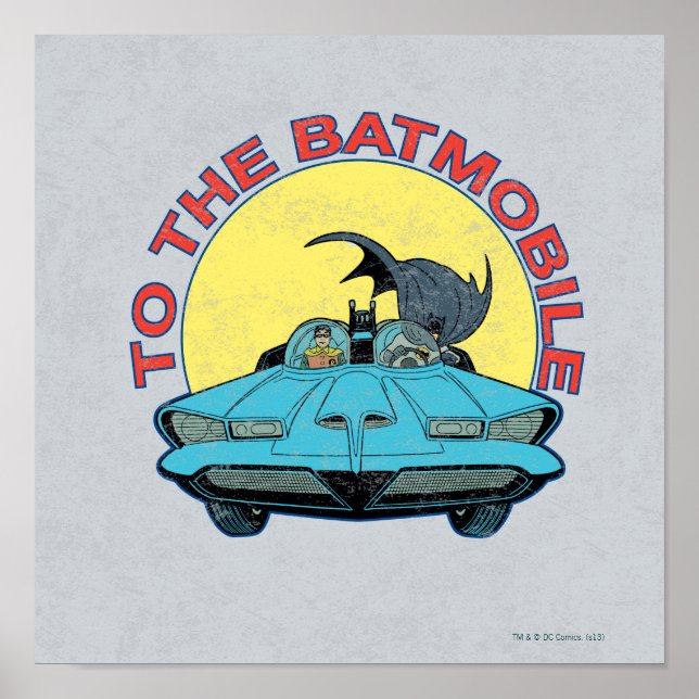 Till BatMobile - Distress-ikonen Poster (Framsidan)