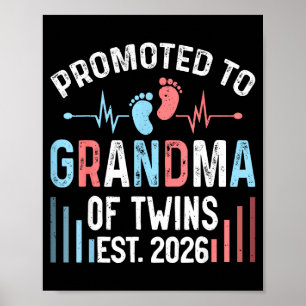 Till befordrade mormor tvillingar Est tvilling Poster