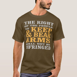 Till Behålla & Bear Arm Pro Gun 1950 T Shirt