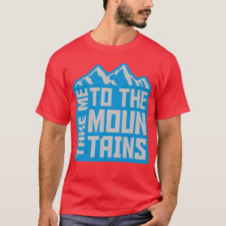 Till bergen citat vintage t shirt