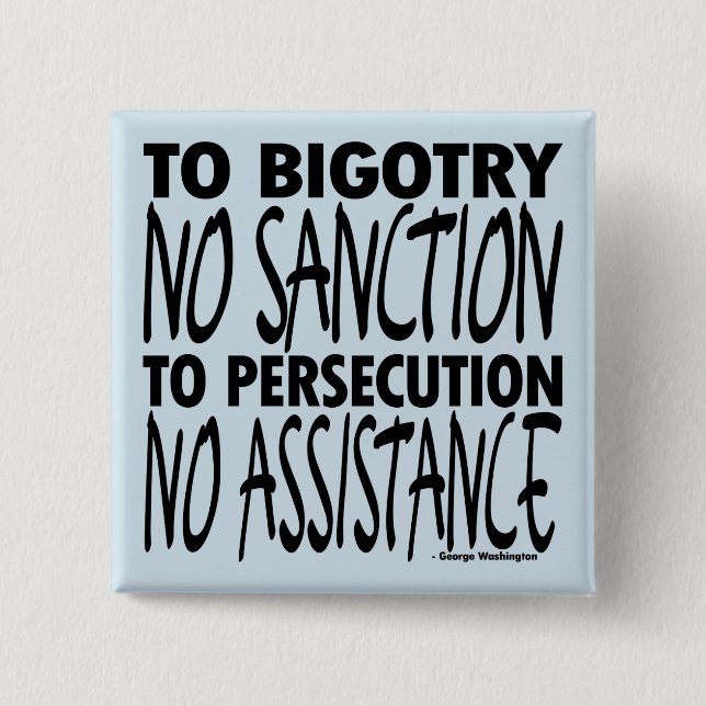 Till bigotteri ingen sanktion knapp (Framsida)