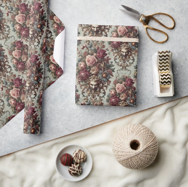 🌺 till Bloom - den gotiska Baroque-Blommigten Presentpapper (Hantverk)