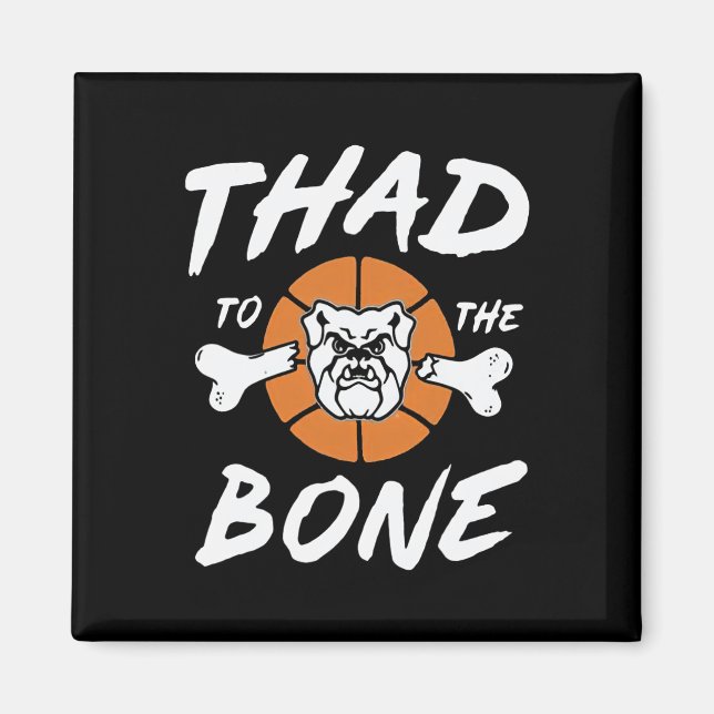 Till Bone Roligt Bulldog Hund Pappa Magnet (Framsidan)