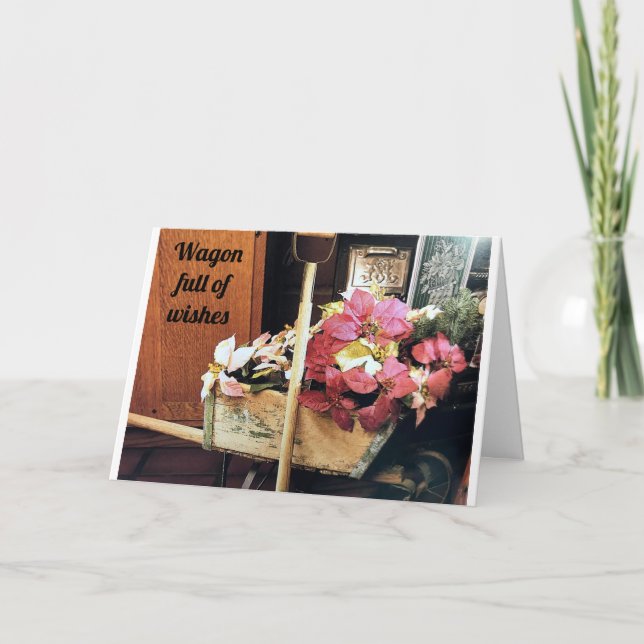 TILL "BRA VÄNNER" UPPSKATTAR VI I CHRISTMAS KORT (Framsida)