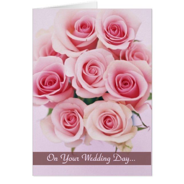 Till bruden från mor hälsningskort (Framsidan)