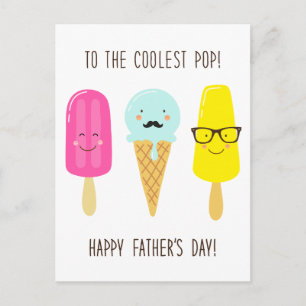 Till Coolest Pop - Fars dag Vykort