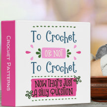Till Crochet eller Inte till Crochet Funny Crochet