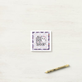 Till Cute to Spook Post-it Block